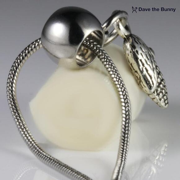 Corn on the Cob Food Necklace - Stainless Steel Chain - Picture 8 of 9